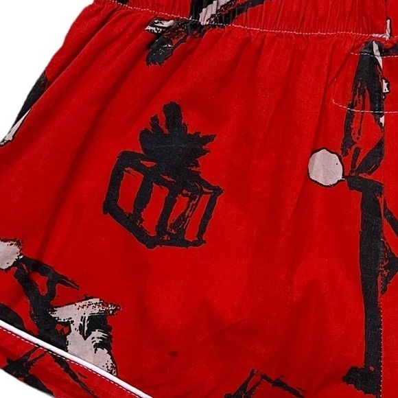 Sant & Abel X Donald Robertson Red Christmas Pajama Shorts Sz XS - Picture 6 of 6